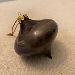 Purple Swirl Ornament